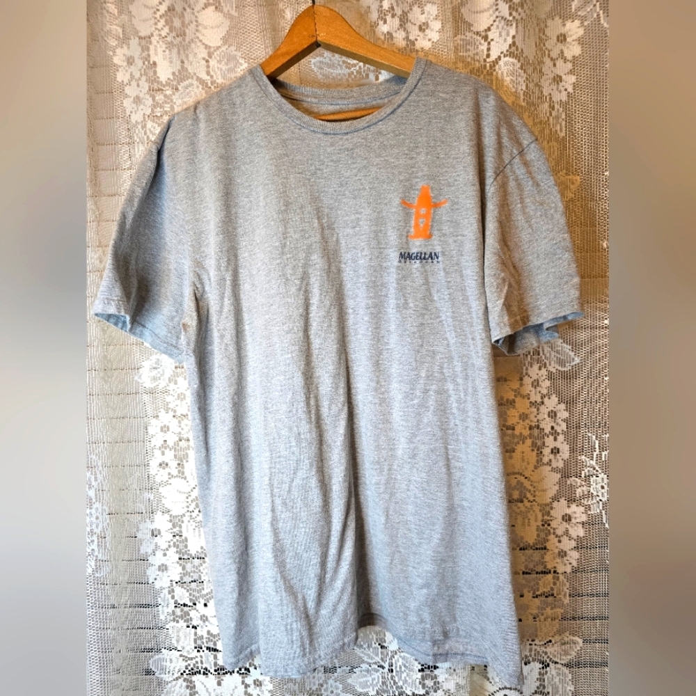 Magellan Outdoors Houston Rodeo T-shirt, Mens Gray Tee XL